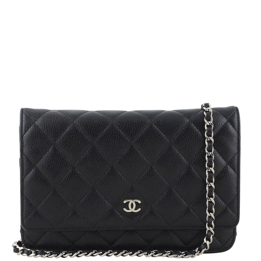 Chanel Wallet on Caviar Handbag Chain