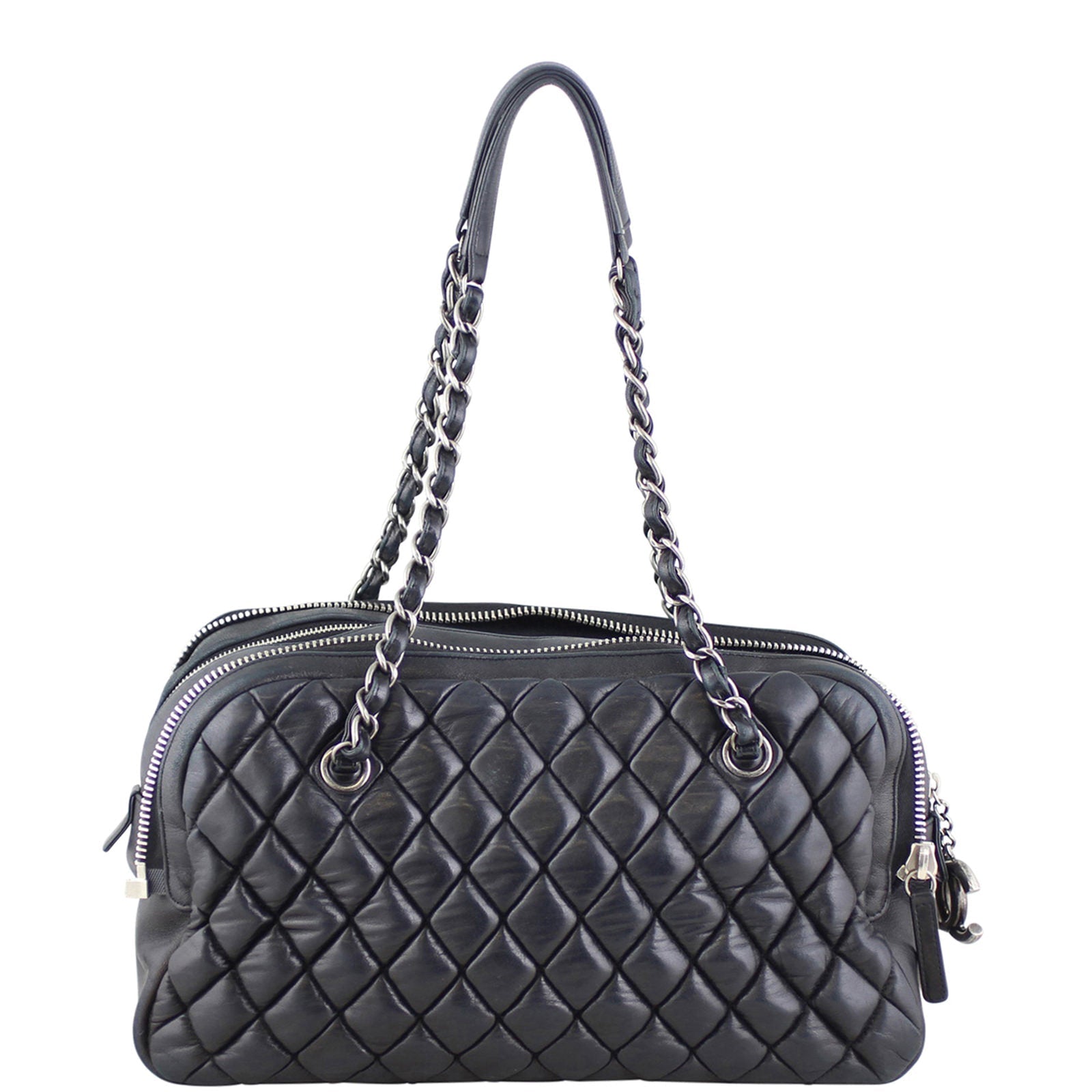 Chanel Bowling Bag Quilted Handbag