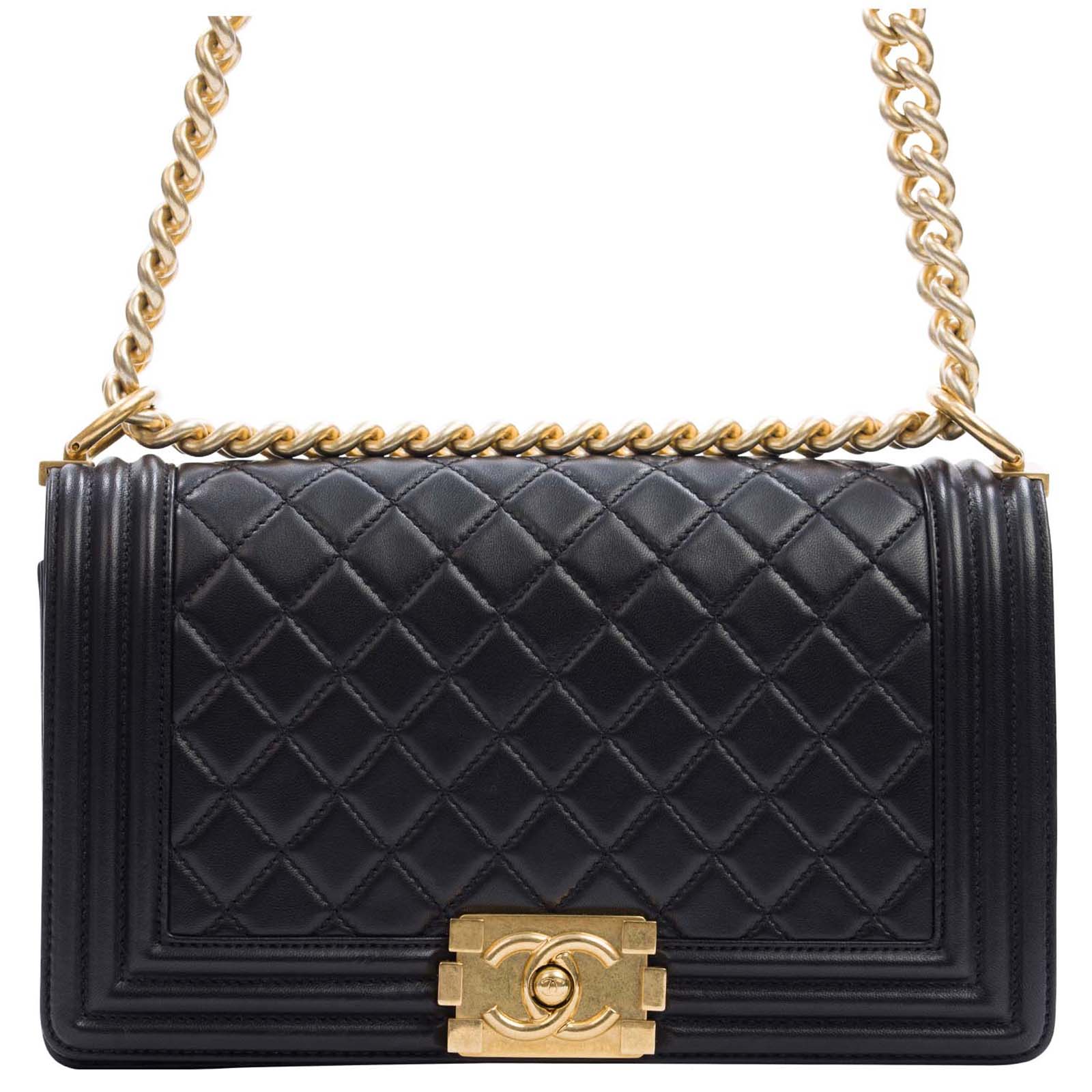 Chanel Boy Old 21 series Handbag Medium