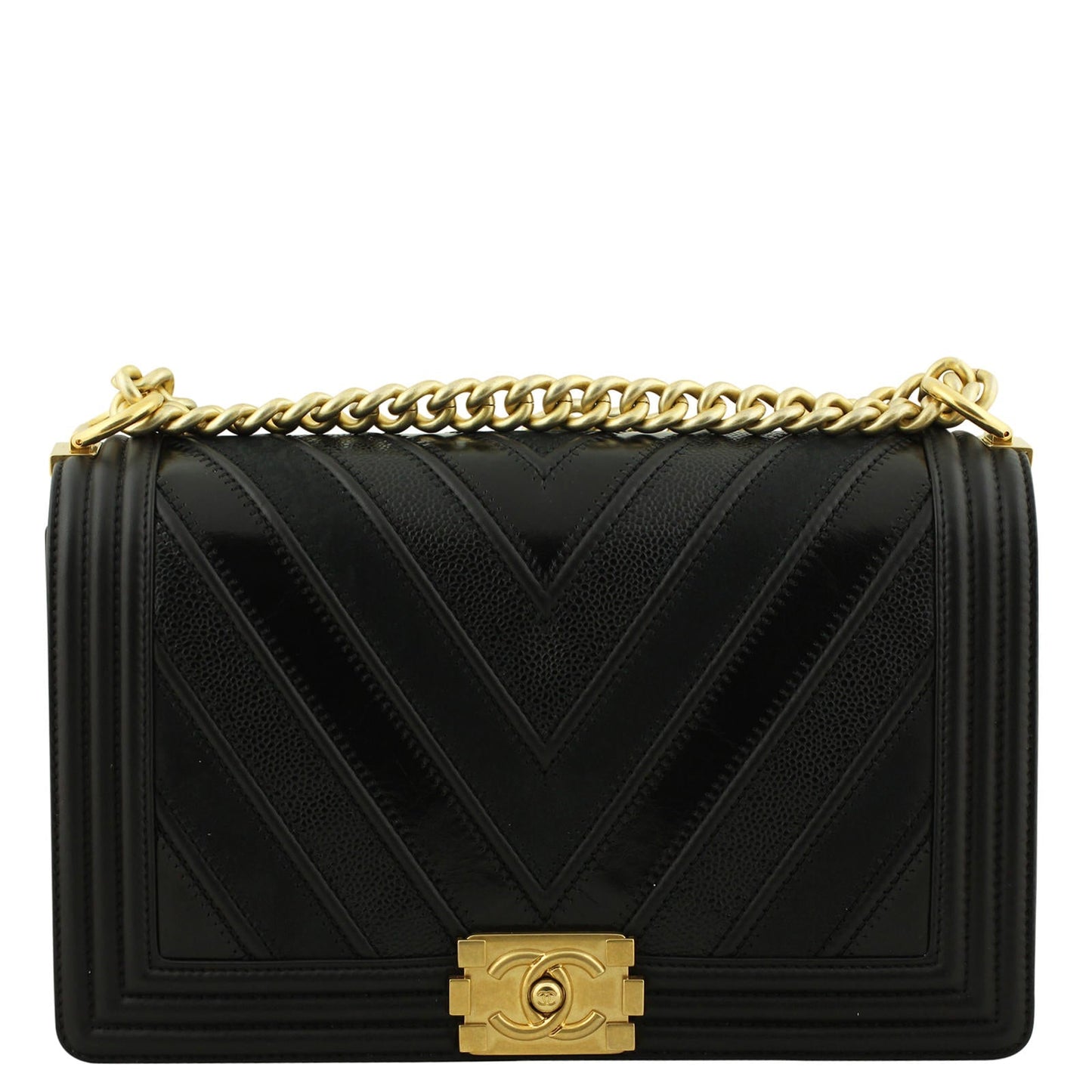 Chanel Boy Plus Handbag Medium