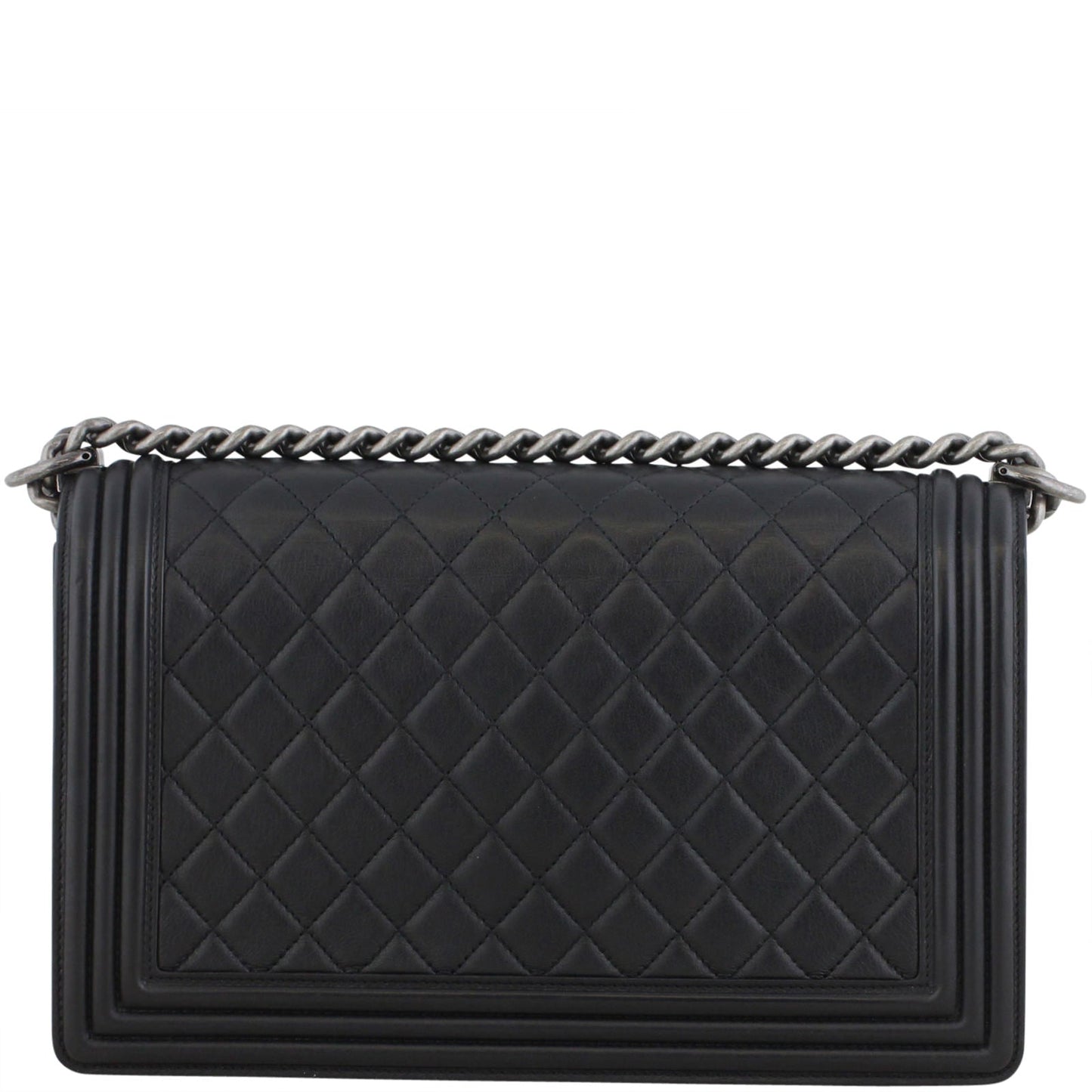 Chanel Boy Bag New 19 Series Black Medium Handbag