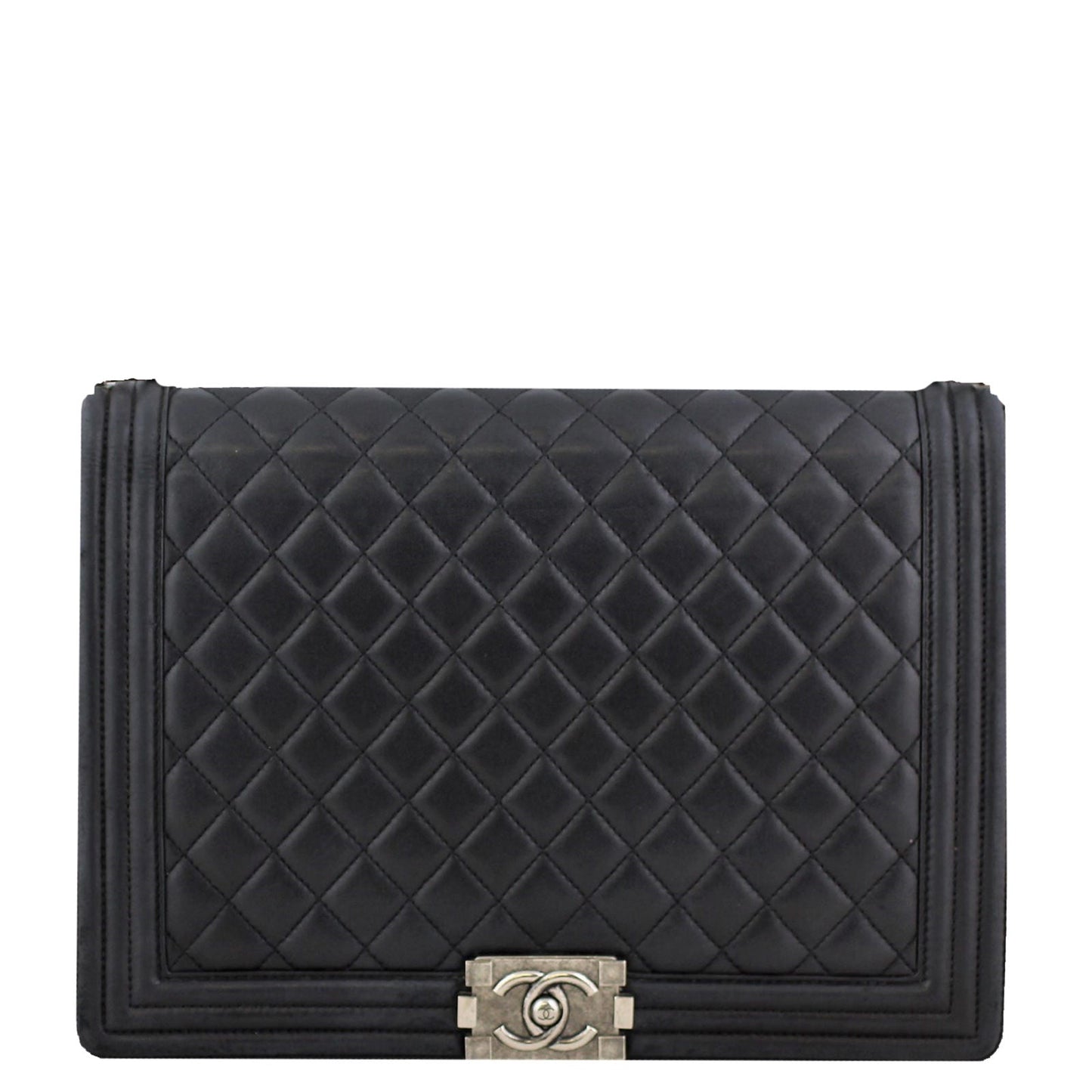 Chanel Boy 19 Series Handbag Black Large