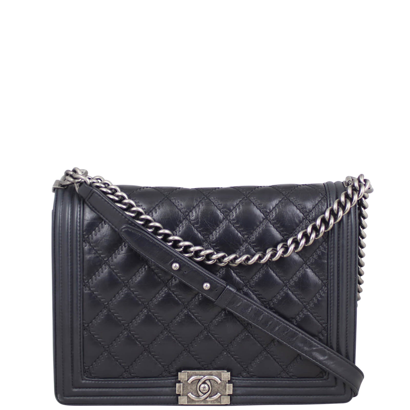 Chanel Boy 18 Series Handbag Large