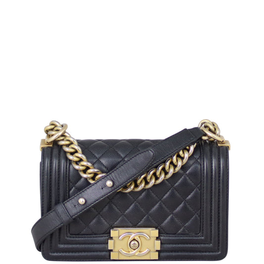 Chanel Boy 25 Series Handbag Black Small