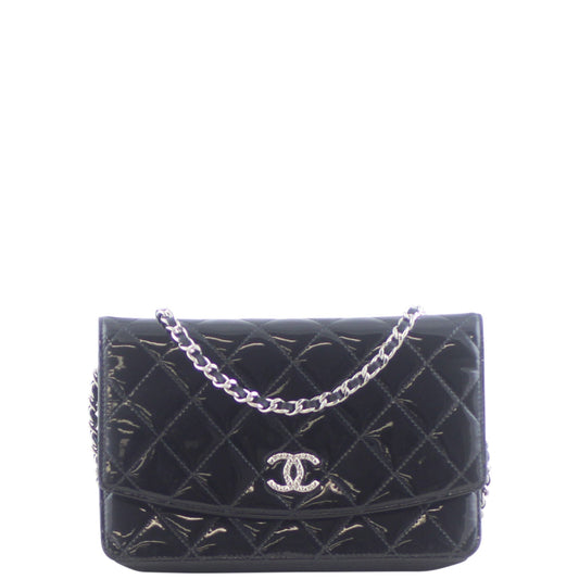 Chanel Brilliant Wallet on Handbag Chain Chain 2297
