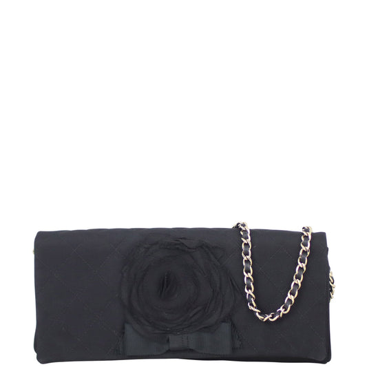 Chanel Camellia Evening Bag Flap Handbag