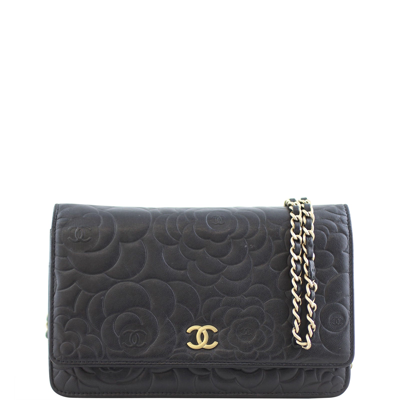 Chanel Camellia Wallet on Handbag Chain Chain 2025