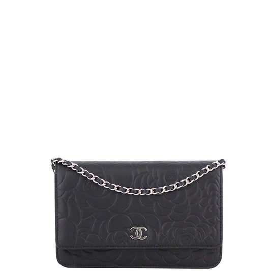 Chanel Camellia Wallet on Handbag Chain
