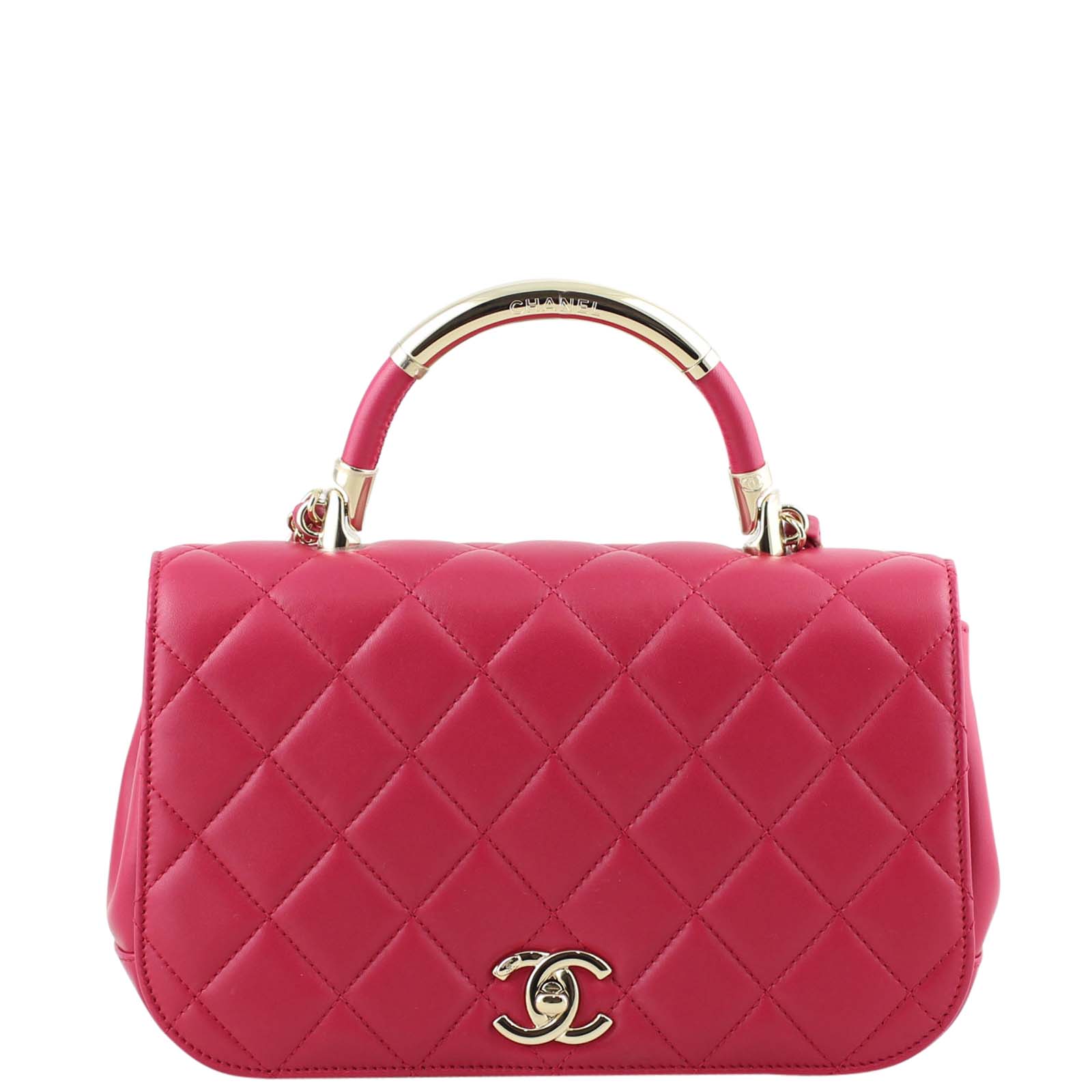 Chanel Carry Chic Handbag Small