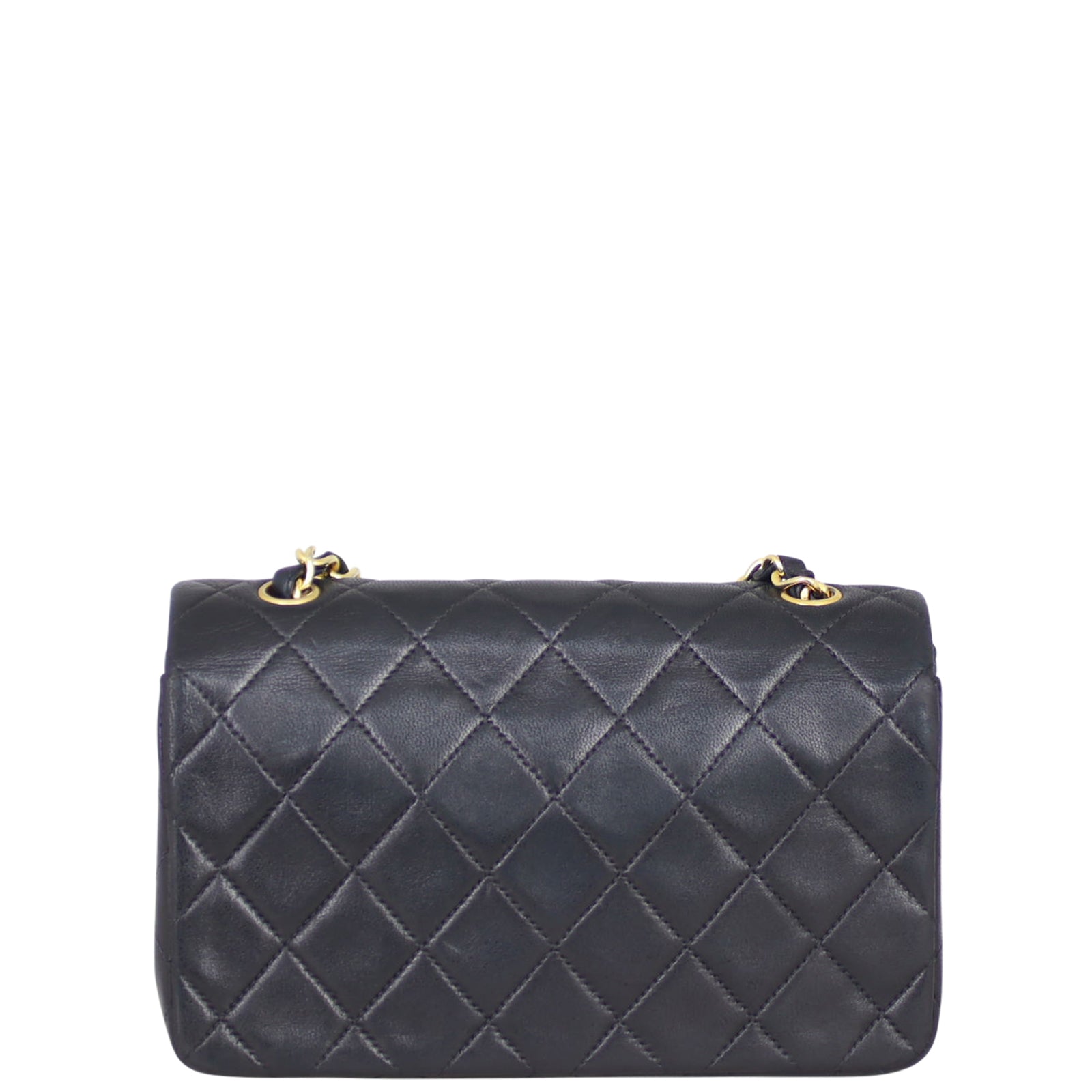Chanel CC Full Bag Lambskin Small Flap Handbag