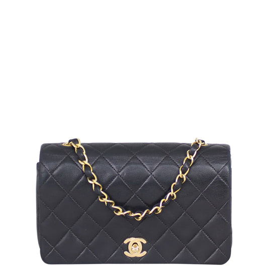 Chanel CC Full Bag Lambskin Small Flap Handbag