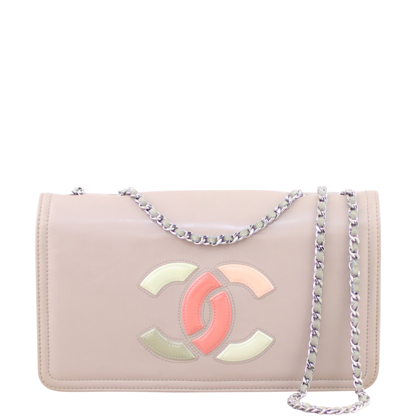 Chanel CC Lipstick Ligne Bag Flap Handbag