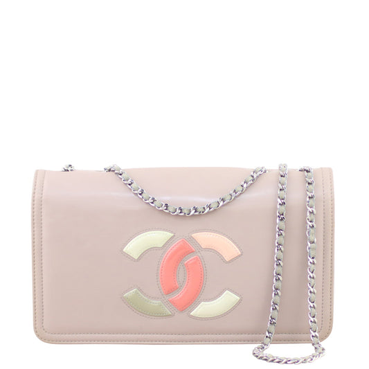 Chanel CC Lipstick Ligne Bag Flap Handbag