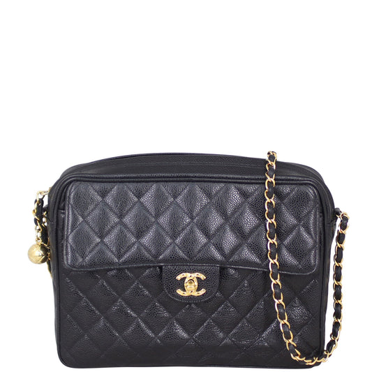 Chanel CC Camera Bag Quilted Flap Handbag Camera Bag