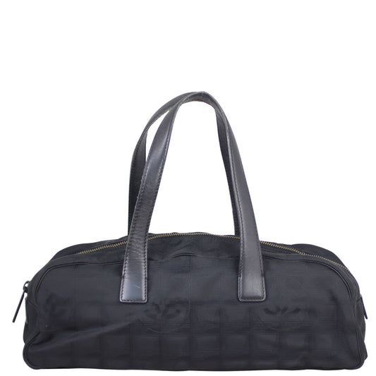 Chanel CC Travel Line Tote Nylon Tote Bag