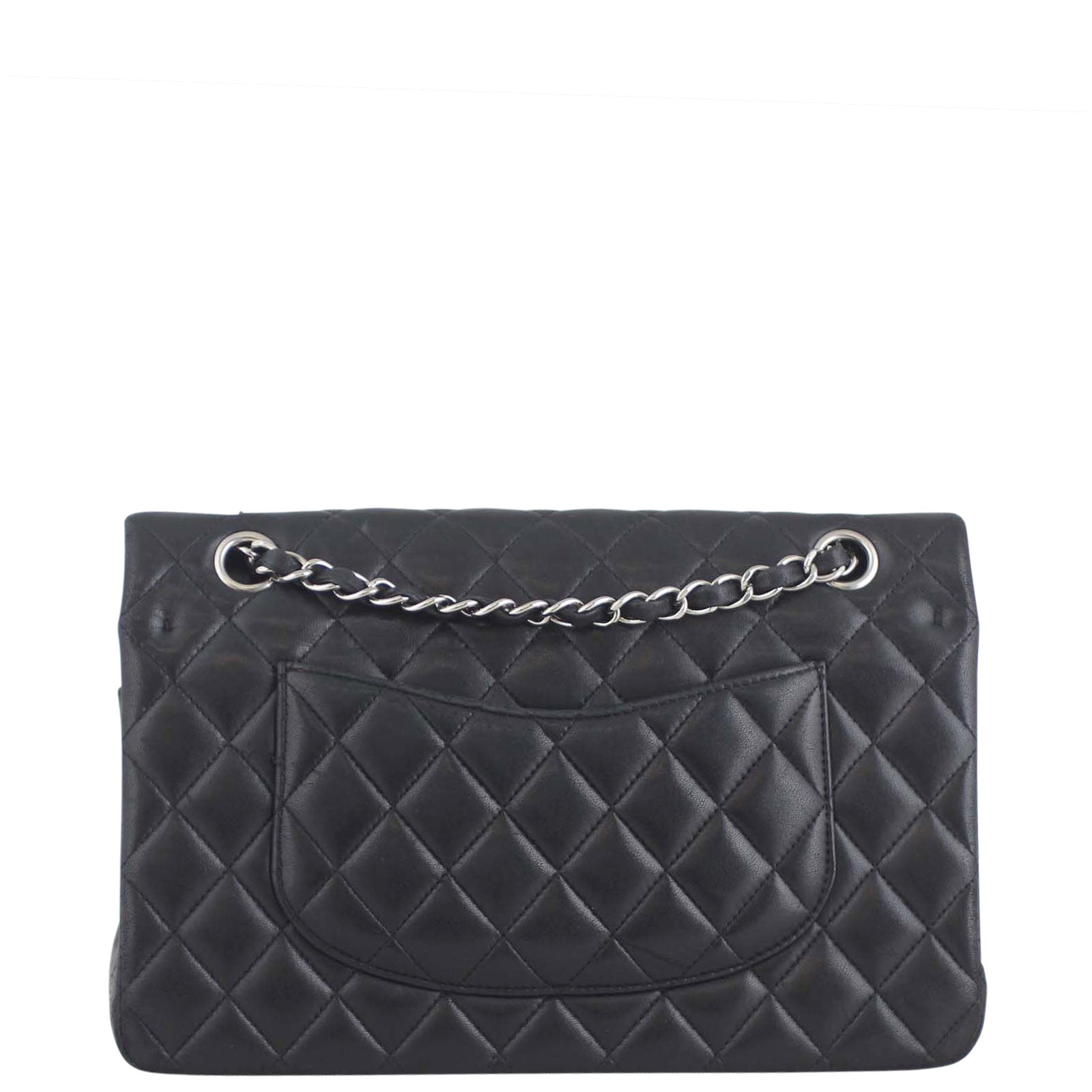 Chanel Classic Double 20 Series Handbag Black Medium