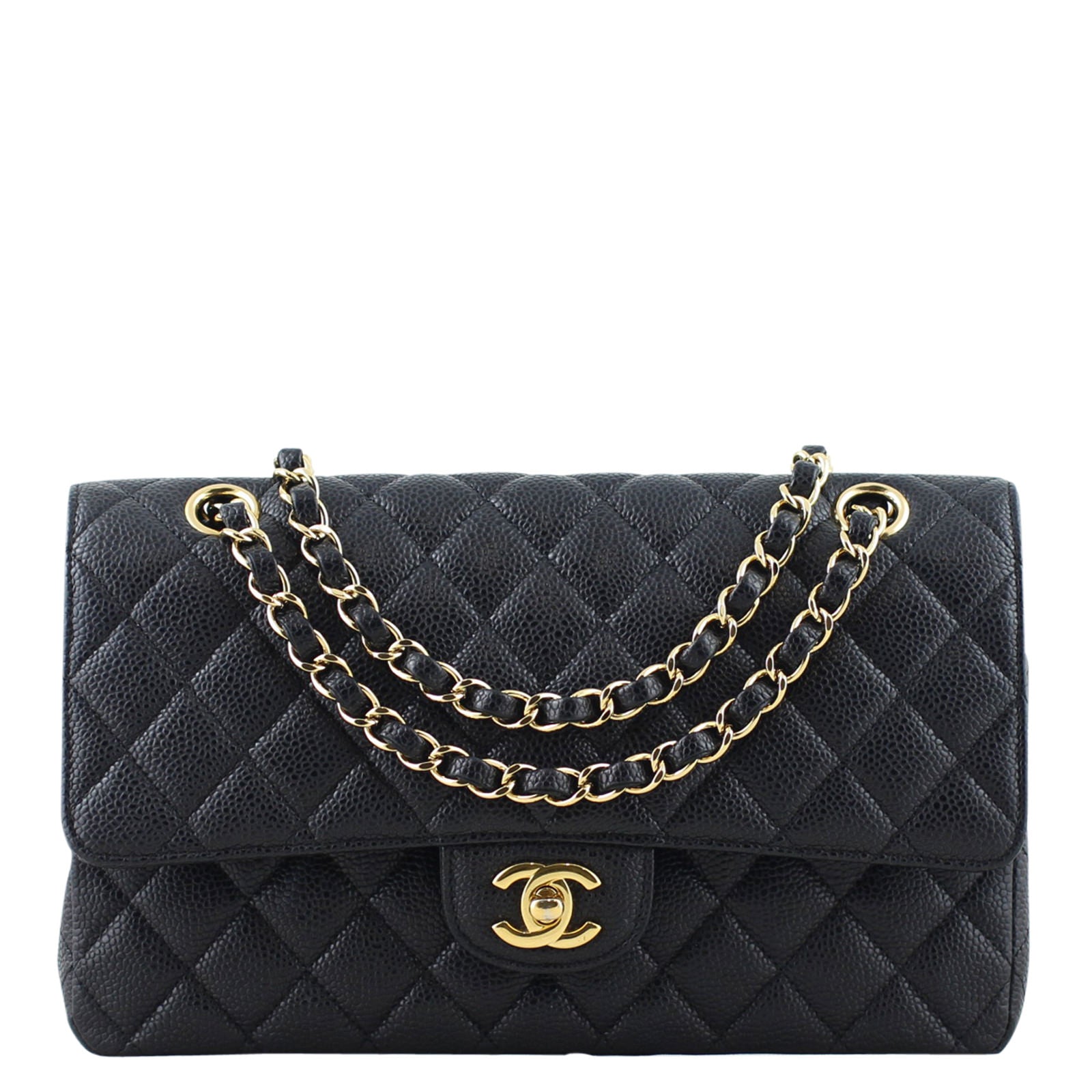 Chanel Classic Double Handbag Medium Flap Flap Medium4866