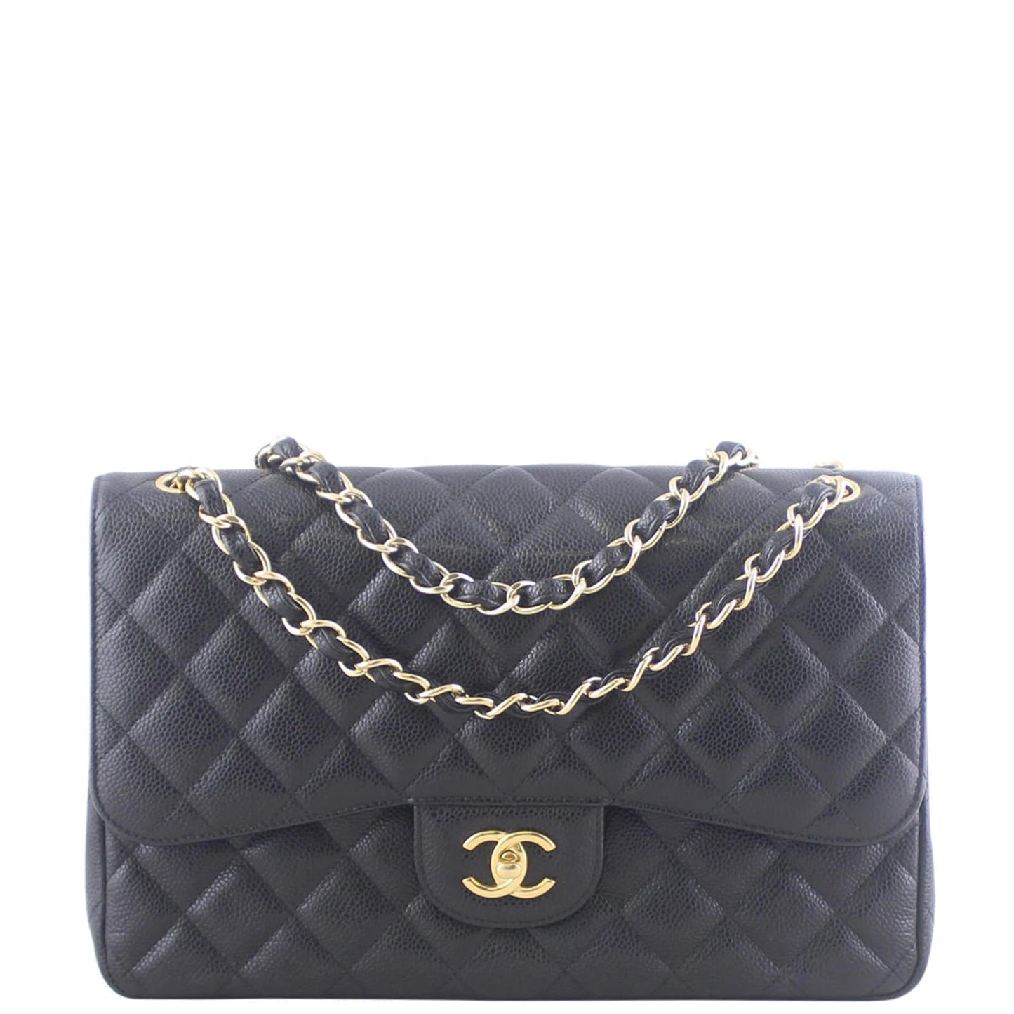 Chanel Classic Double Jumbo 15 Series Handbag Flap