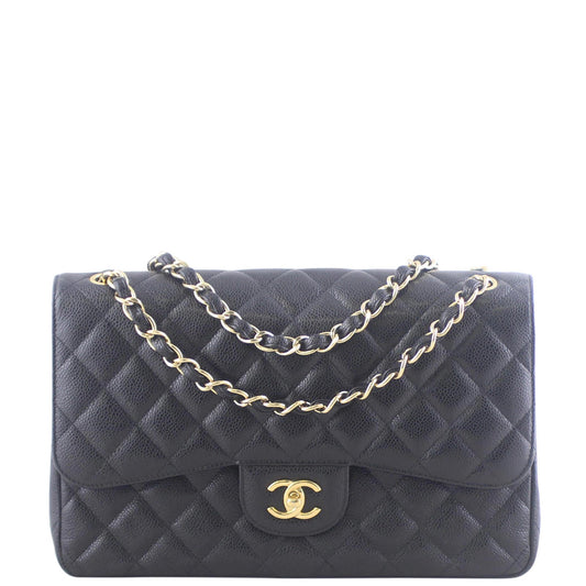 Chanel Classic Double Jumbo 15 Series Handbag Flap