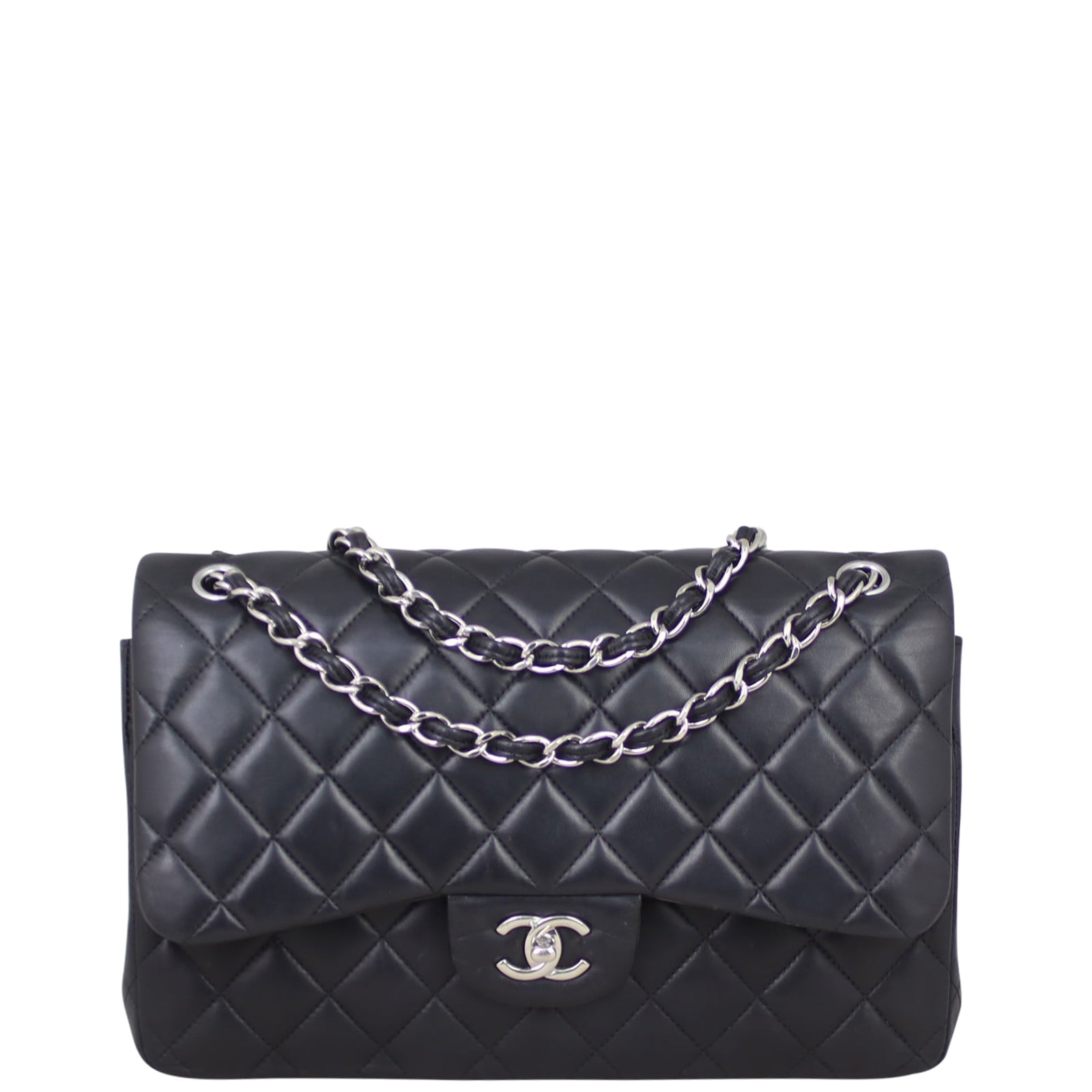Chanel Classic Double Jumbo 25 Series Handbag Flap