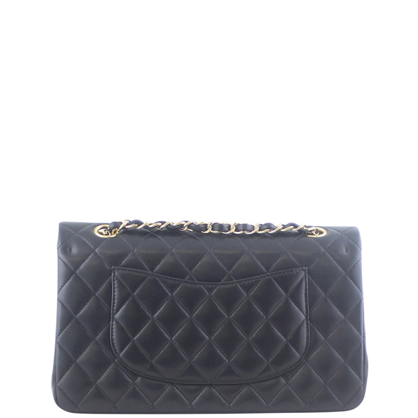 Chanel Classic Double 12 Series Hardware Handbag Gold Medium