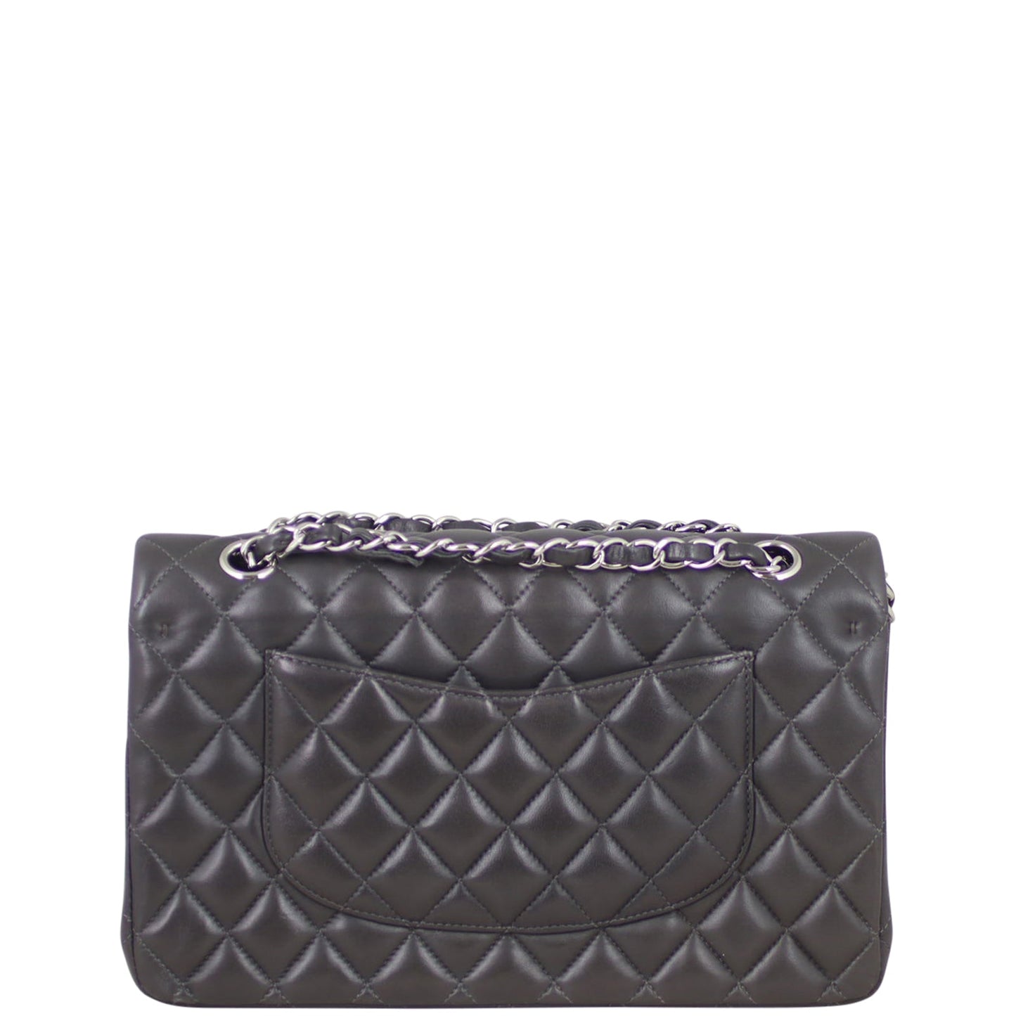 Chanel Classic Double 16 Series Handbag Black Medium