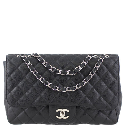 Chanel Classic Single Jumbo 12 Series Handbag Flap