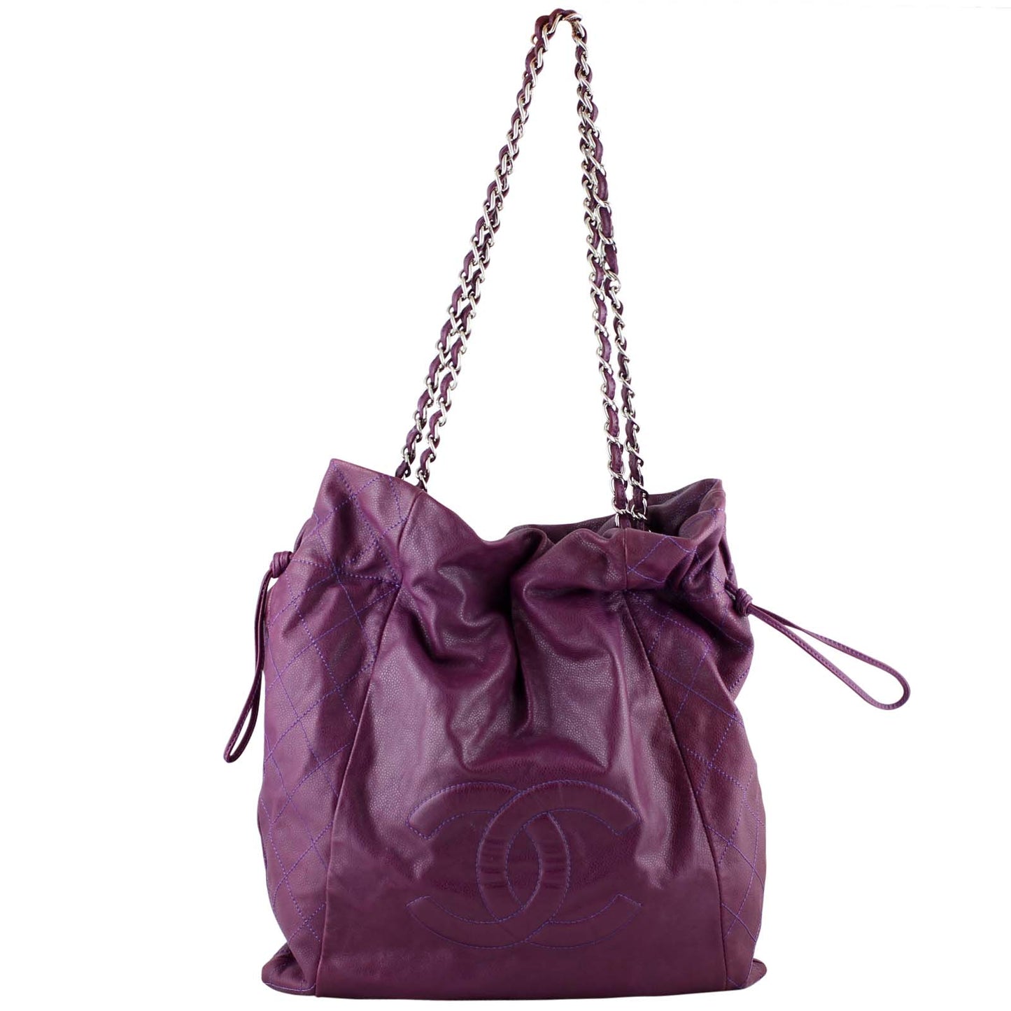 Chanel Caviar 31 Drawstring Tote Jewelry