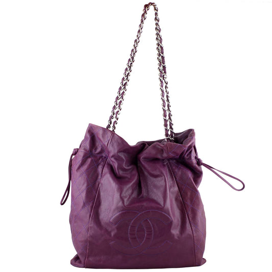 Chanel Caviar 31 Drawstring Tote Jewelry