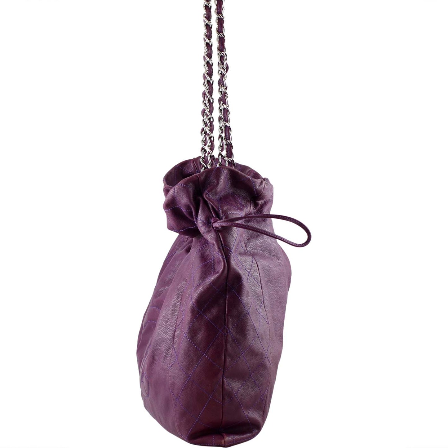 Chanel Caviar 31 Drawstring Tote Jewelry