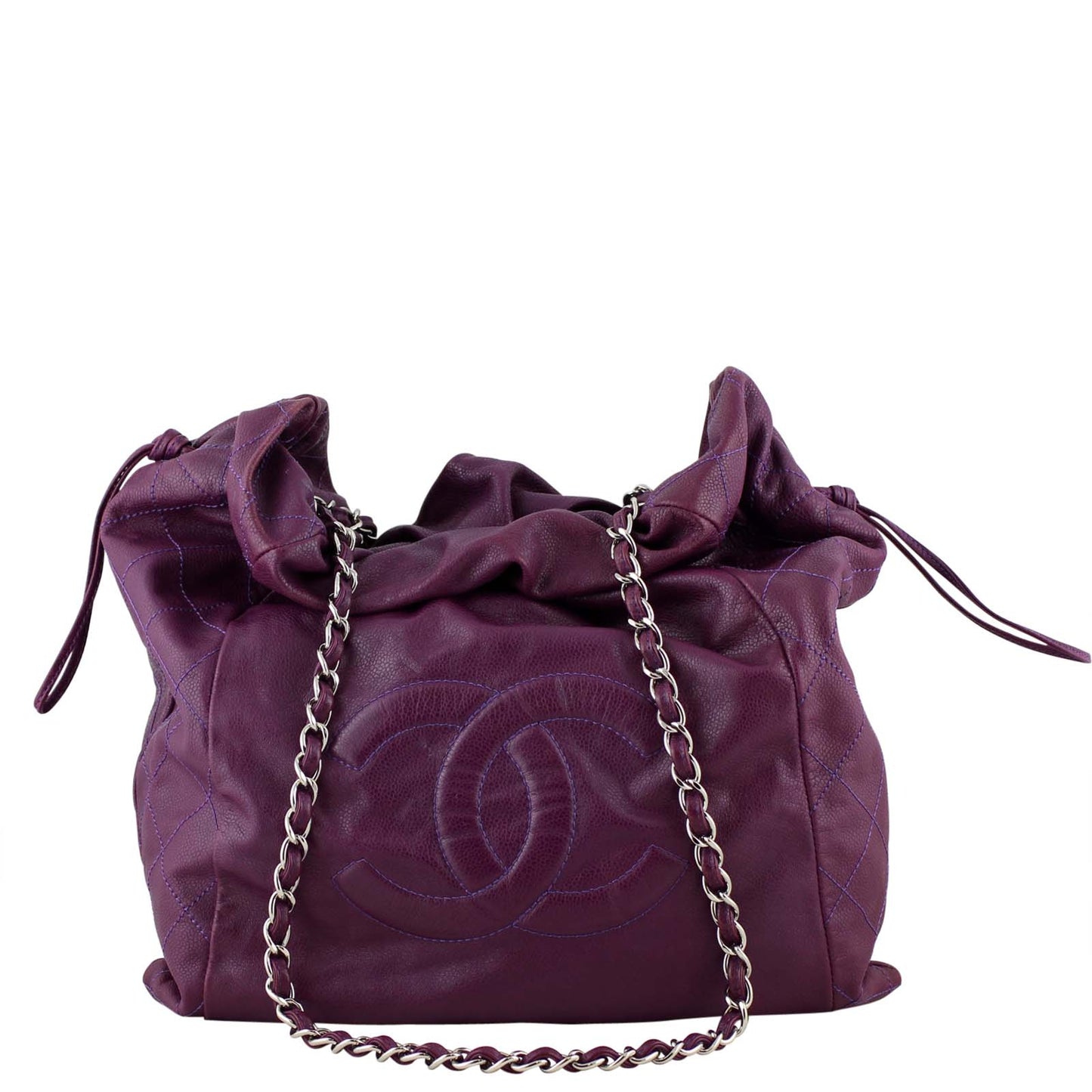 Chanel Caviar 31 Drawstring Tote Jewelry