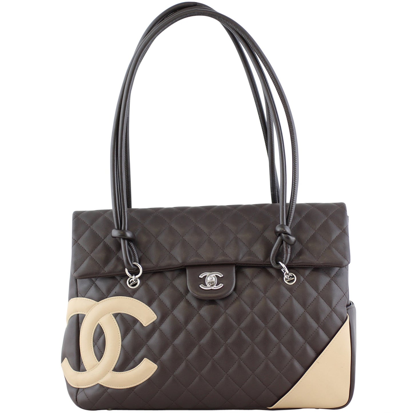 Chanel Ligne Cambon Tote Large Flap Tote Bag