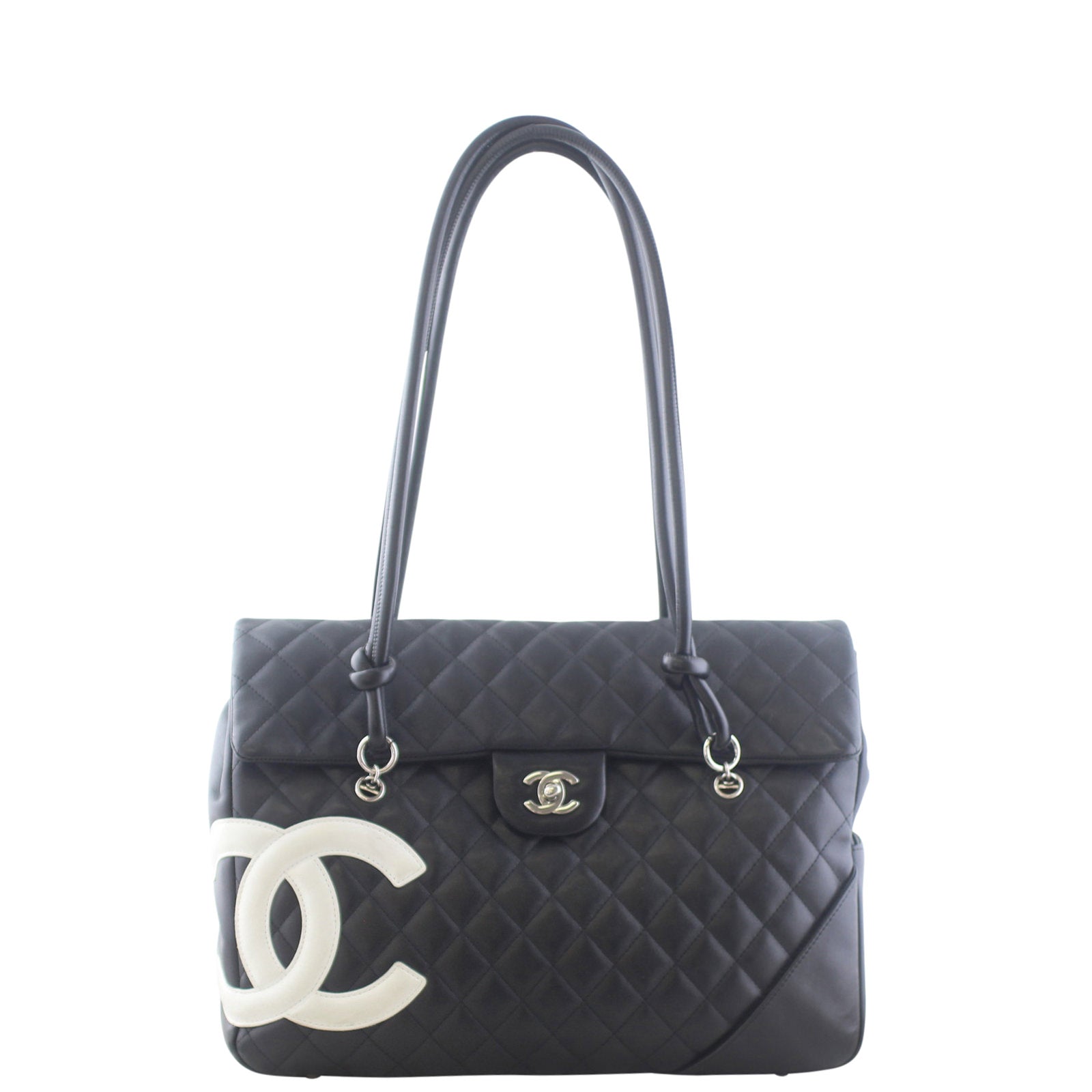 Chanel Ligne Cambon Tote Flap Tote Bag