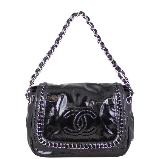 Chanel Luxe Ligne Accordion Bag Flap Handbag