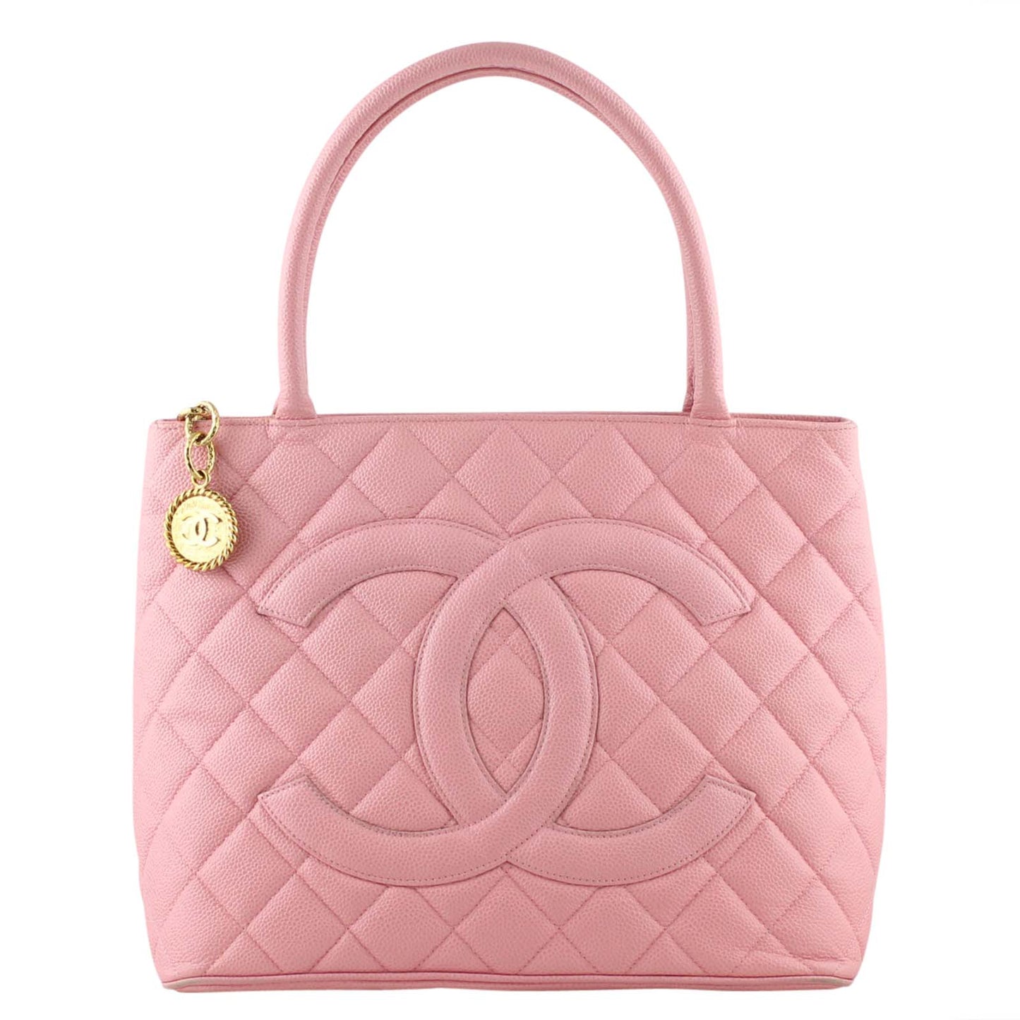 Chanel Medallion Tote Baby Pink Tote Bag