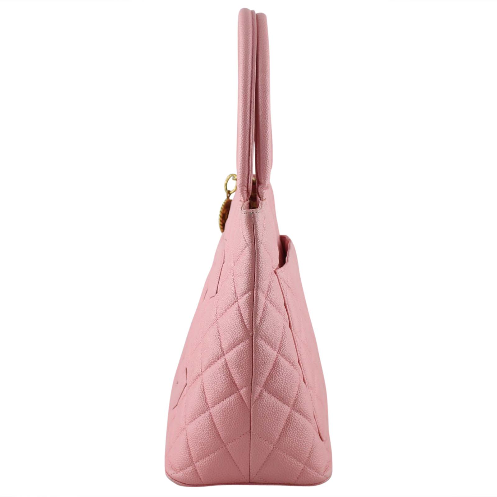 Chanel Medallion Tote Baby Pink Tote Bag