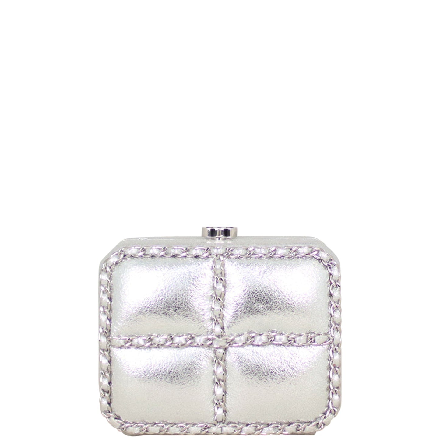 Chanel Box Minaudiere Shoulder Bag Chain