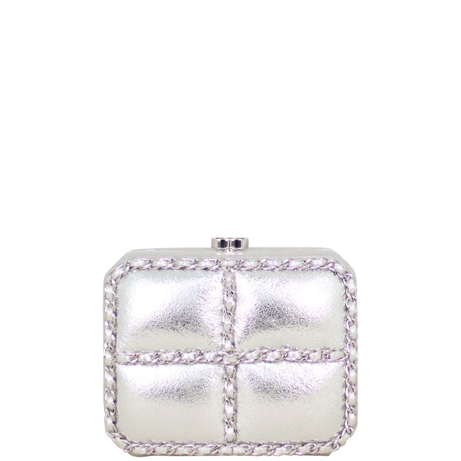 Chanel Box Minaudiere Shoulder Bag Chain