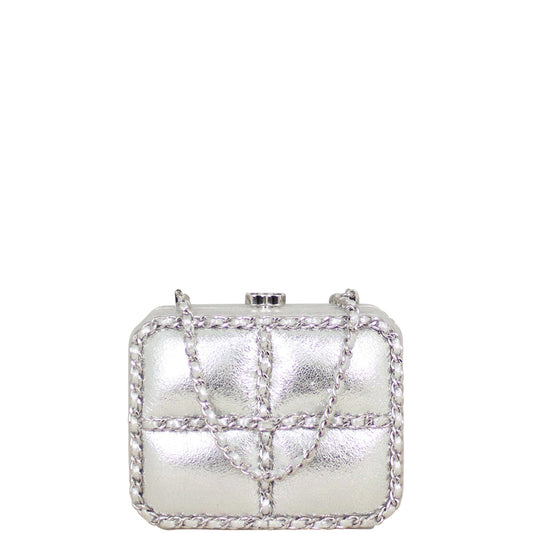 Chanel Box Minaudiere Shoulder Bag Chain