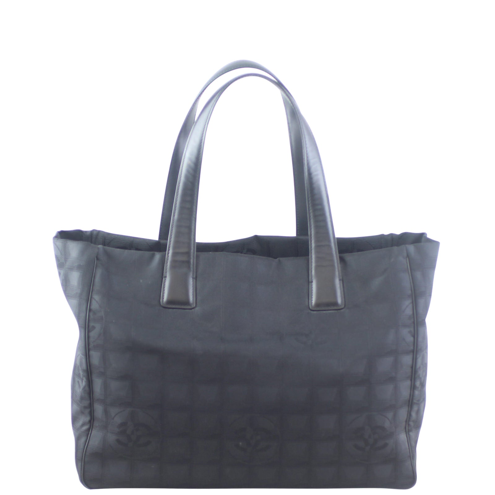 Chanel Travel Ligne Shopper Handbag Nylon Travel Bag Shopper 2854
