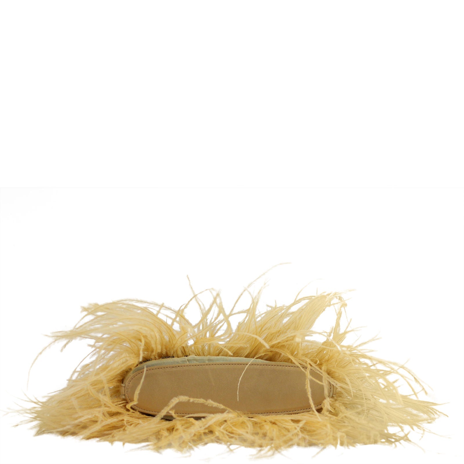 Chanel Ostrich Feather Evening Bag Handbag