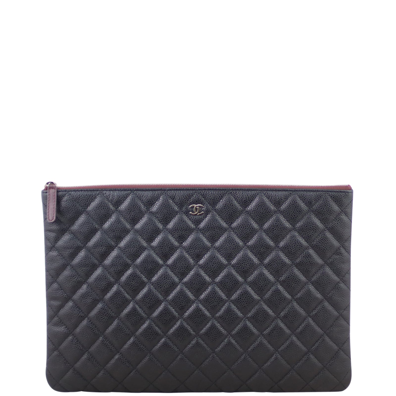 Chanel O-Case Handbag Quilted Large