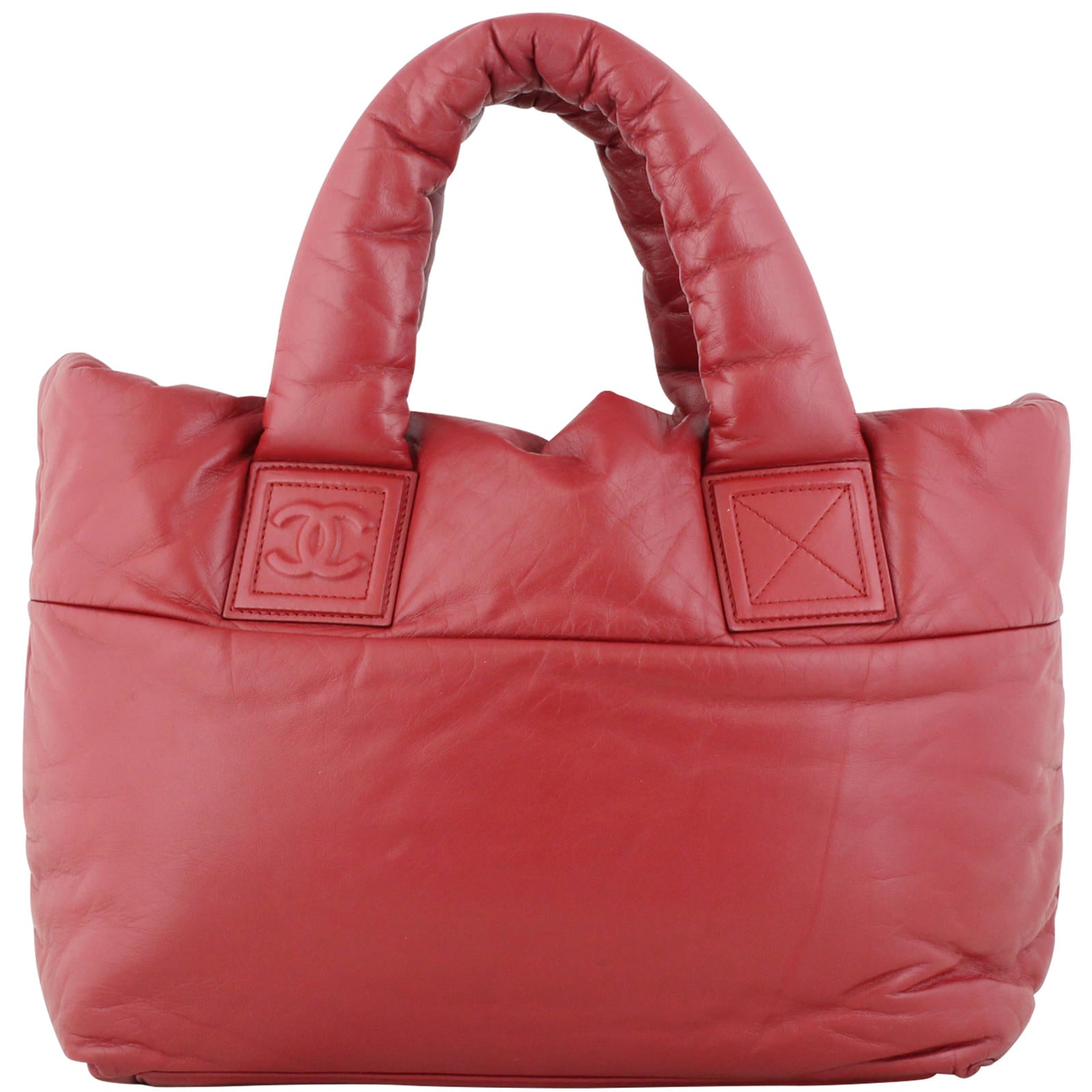 Chanel Coco Cocoon Reversible Tote Red Tote Bag