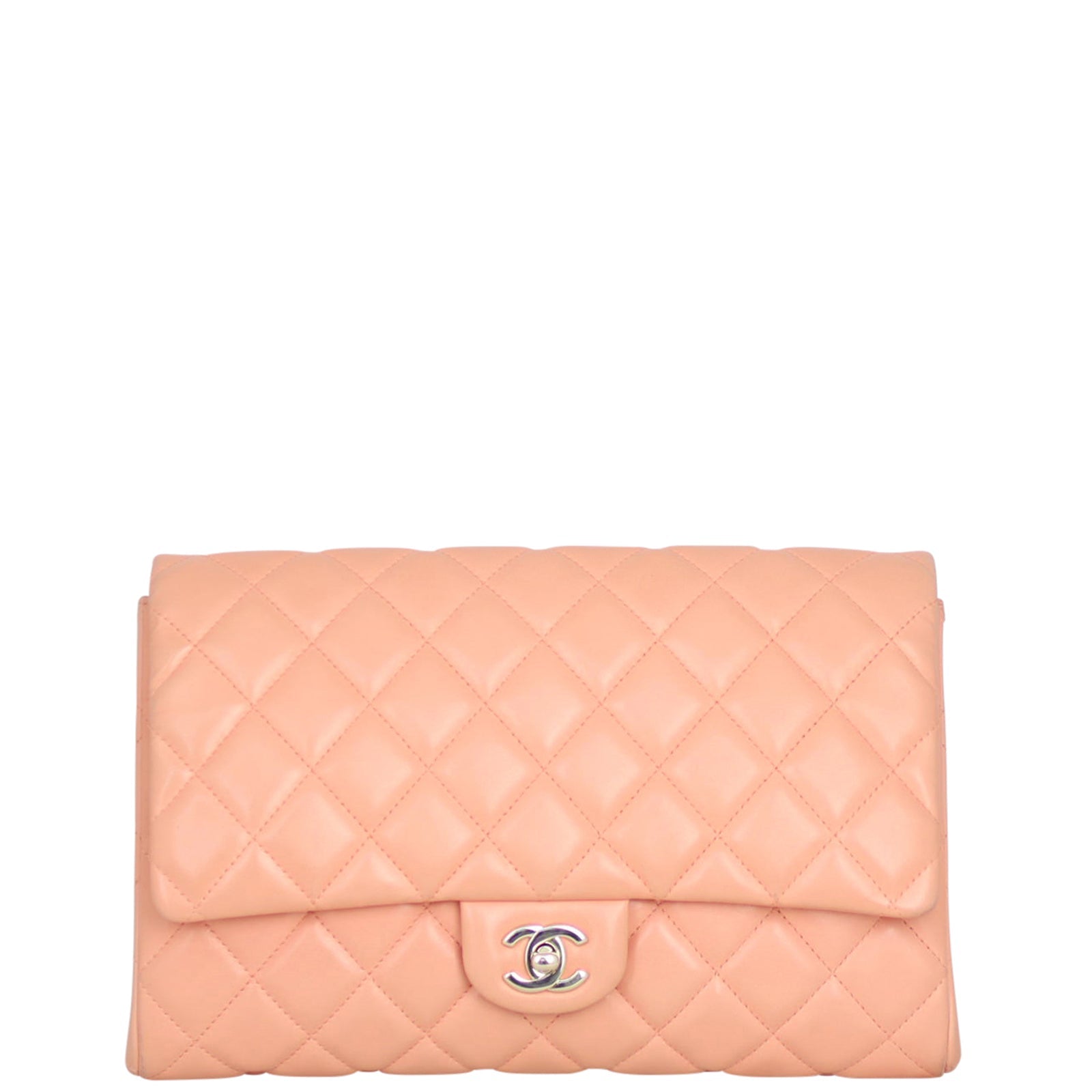 Chanel Single Clutch with Chain Flap Clutch Bag