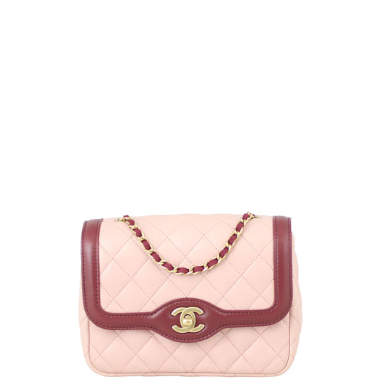 Chanel Two-Tone Day Bag Mini Flap Mini Bag