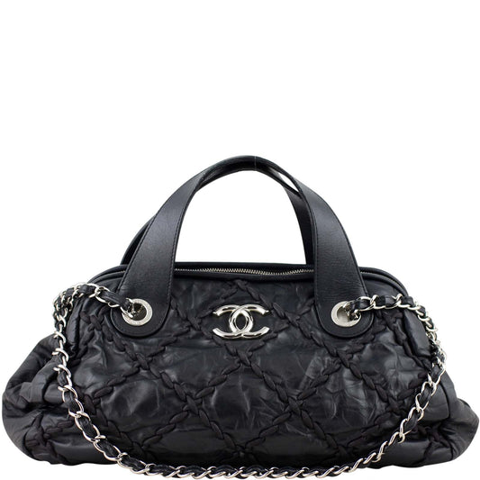 Chanel Ultra Stitch Bowling Bag Handbag