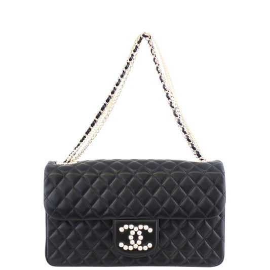 Chanel Westminster Pearl Bag Medium Flap Handbag