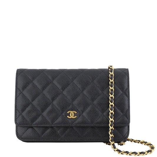 Chanel Wallet on Caviar Handbag Chain Caviar 897