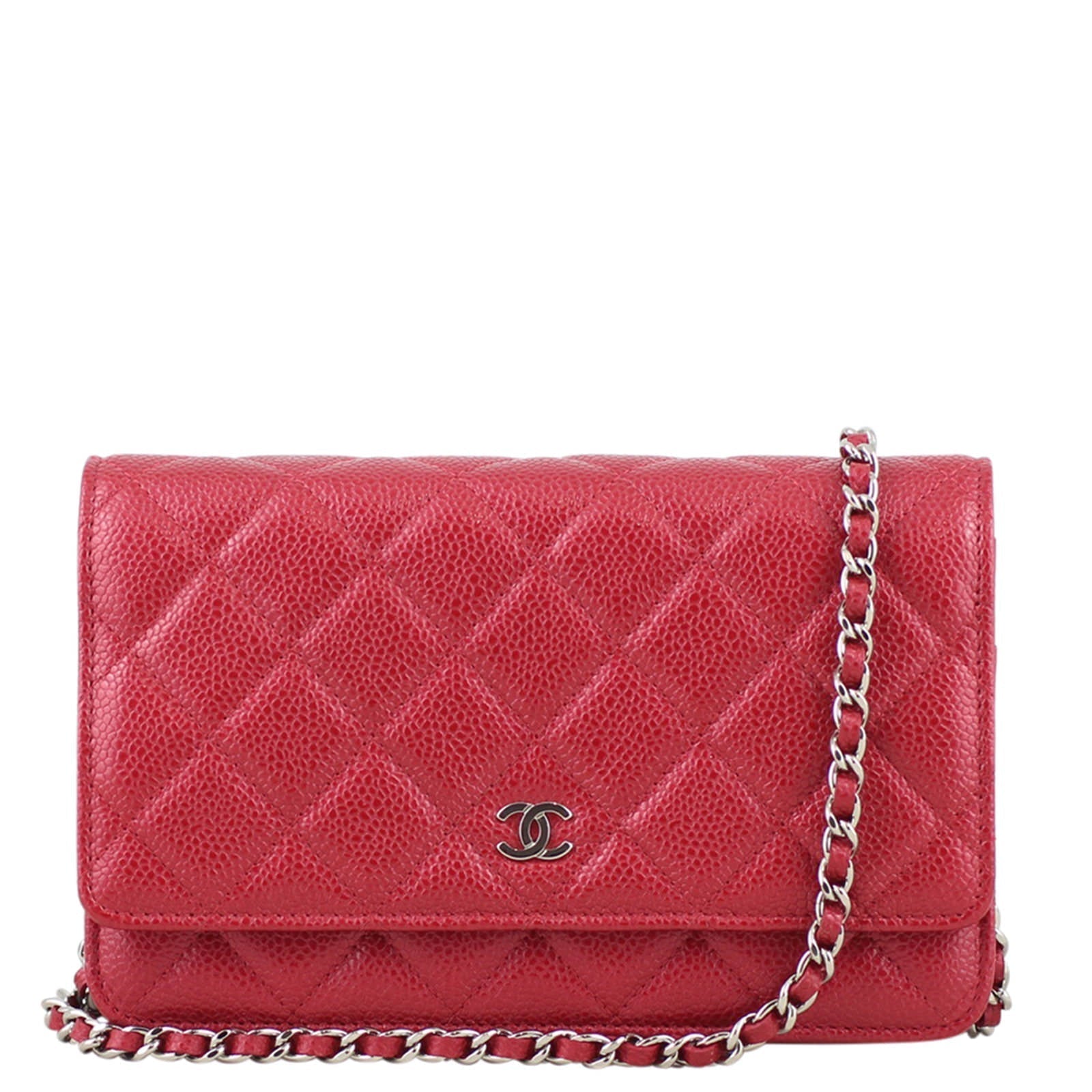 Chanel Wallet on Handbag Chain