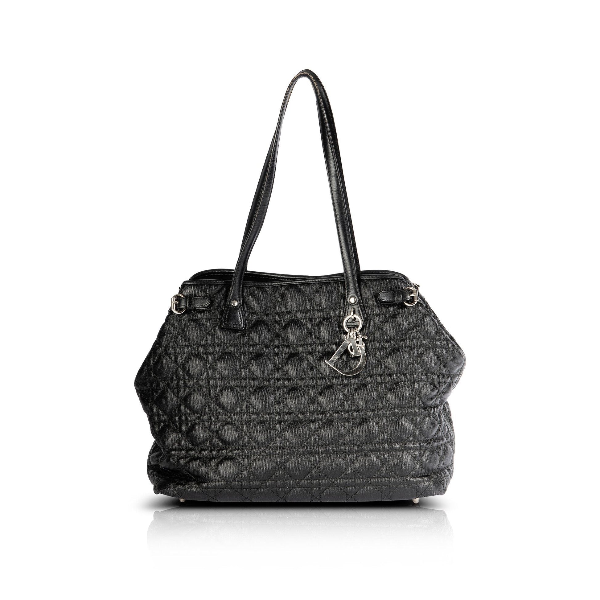 Dior Christian Cannage Panarea Tote Handbag Tote Bag